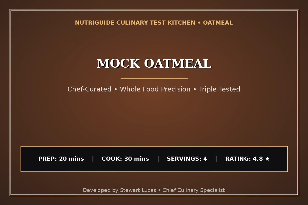 Mock Oatmeal
