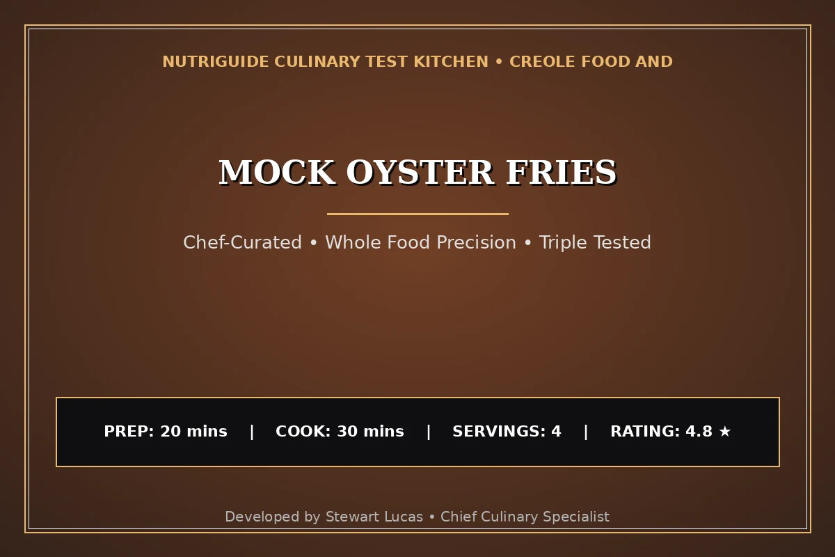 Mock Oyster Fries
