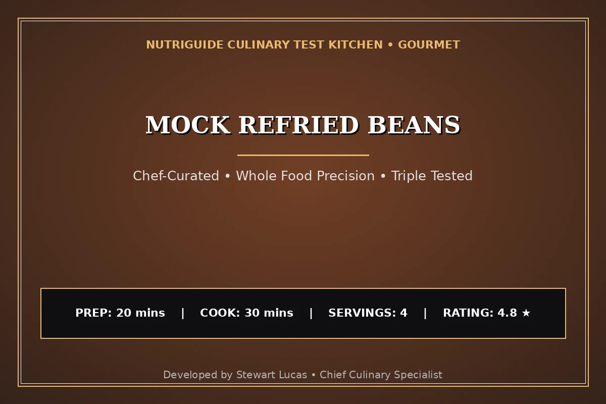 Mock Refried Beans