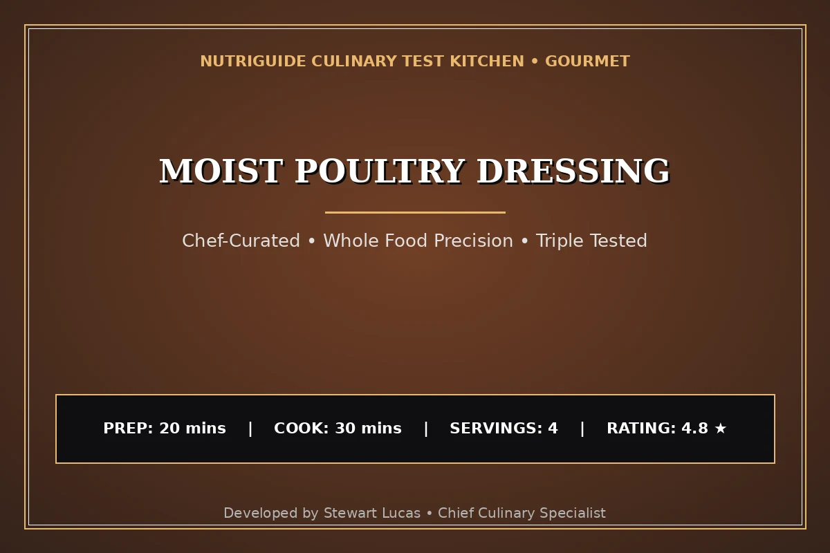 Moist Poultry Dressing