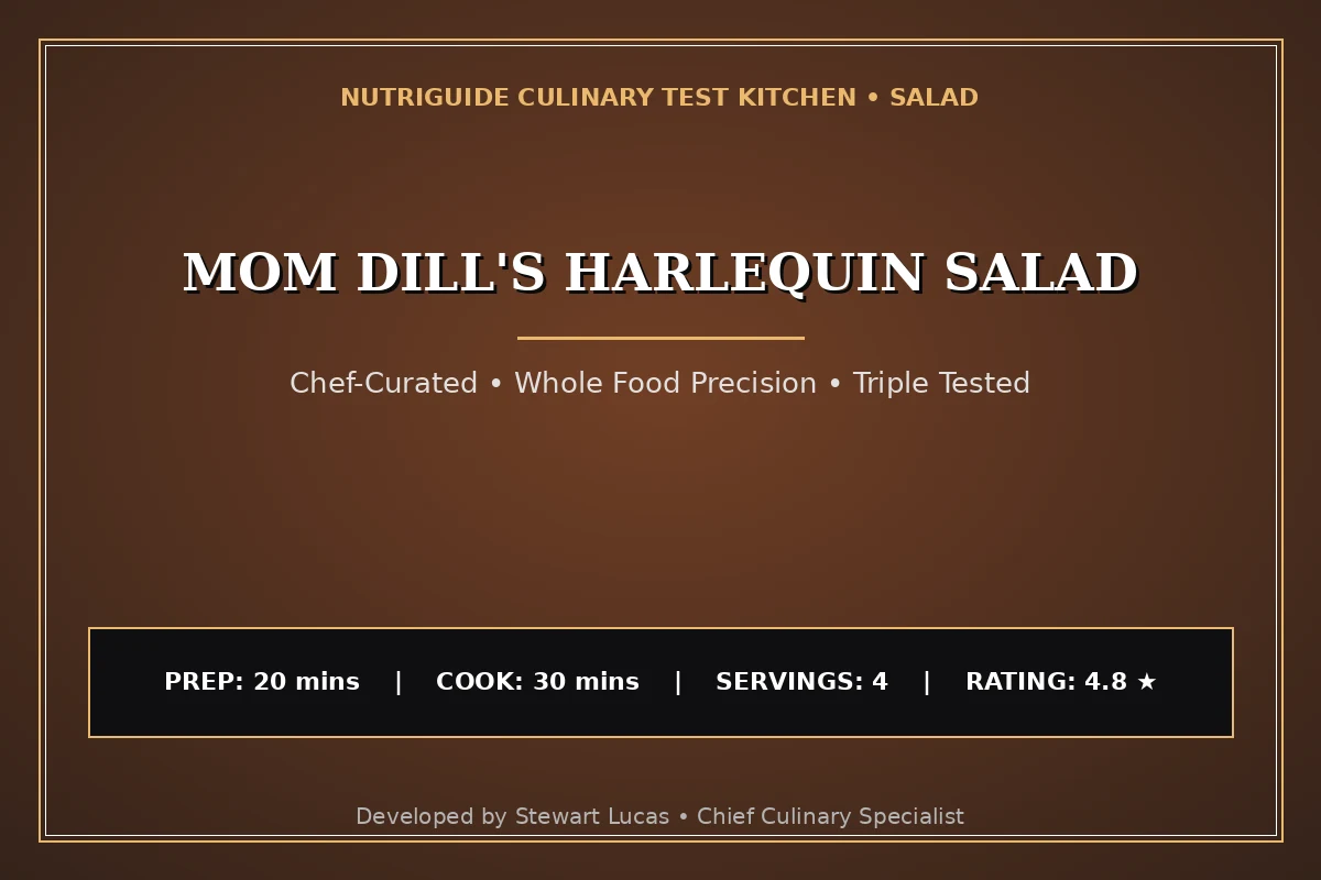 Mom Dill'S Harlequin Salad