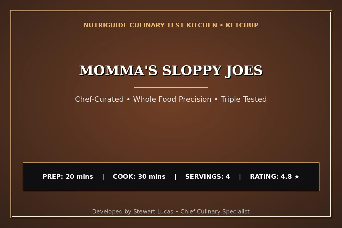 Momma'S Sloppy Joes