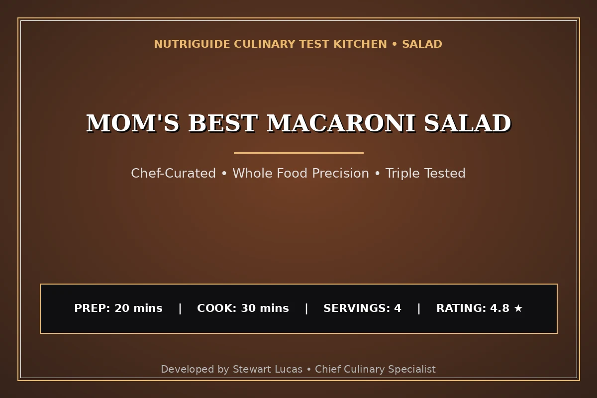 Mom'S Best Macaroni Salad