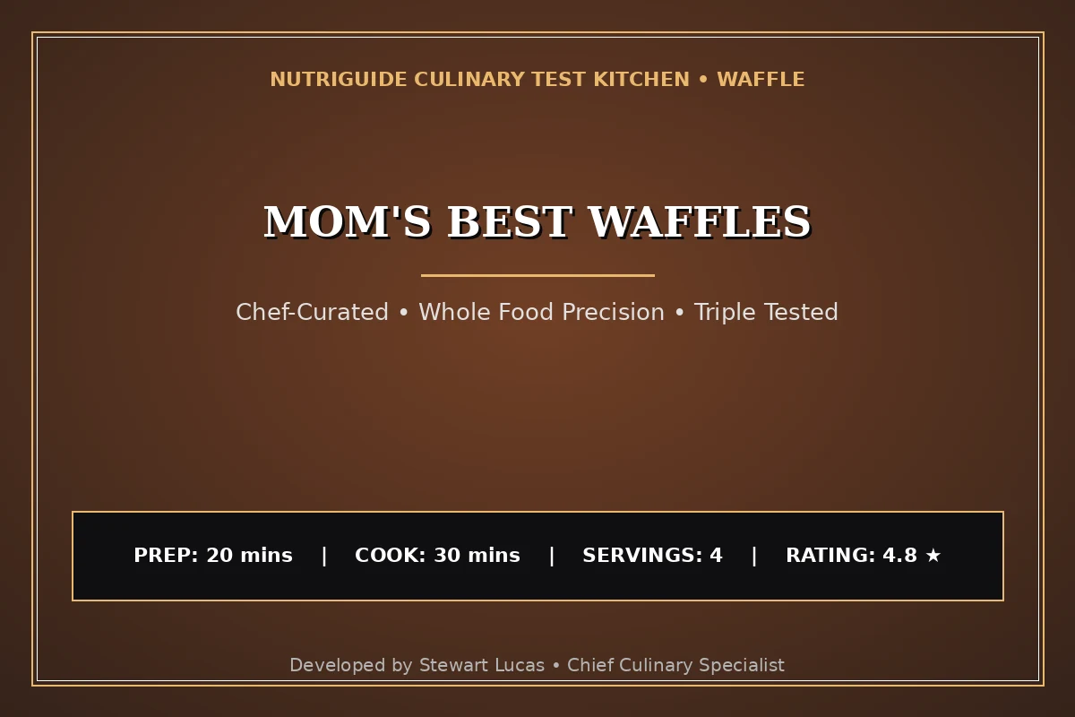 Mom'S Best Waffles