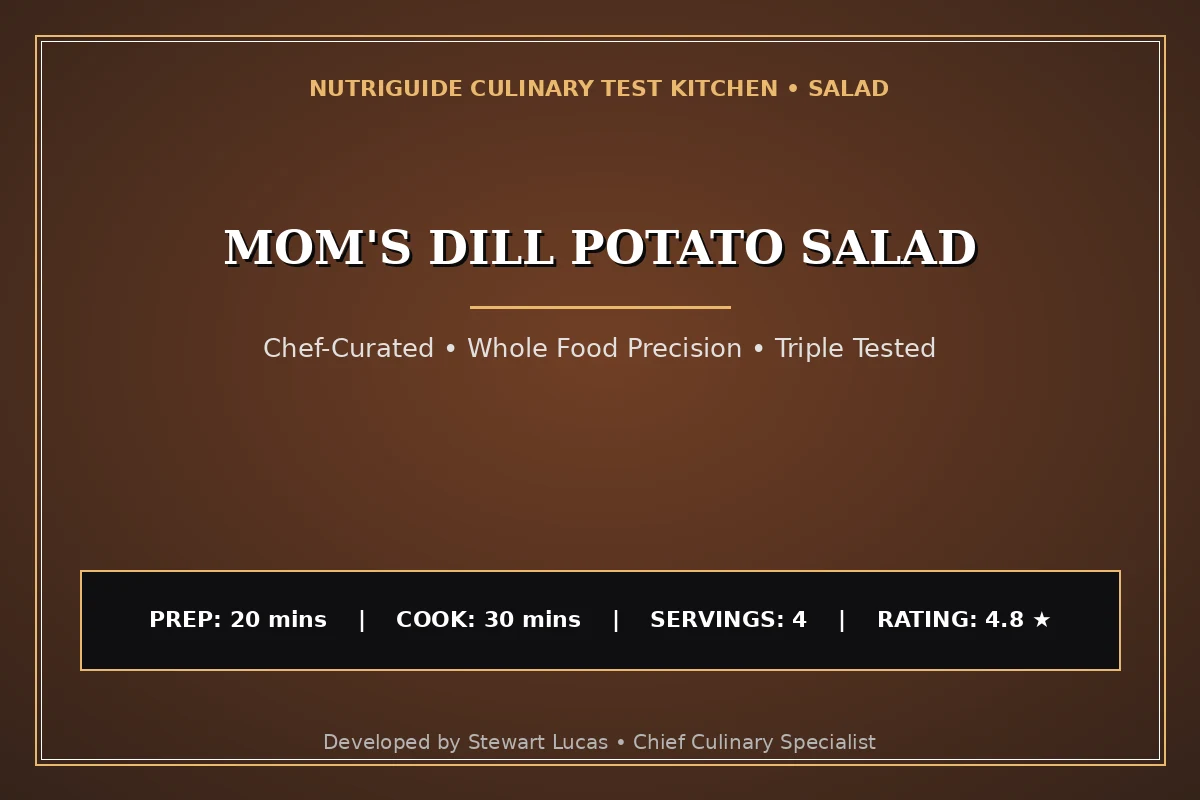 Mom'S Dill Potato Salad