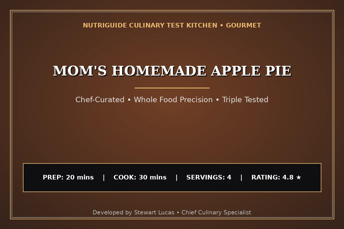 Mom'S Homemade Apple Pie