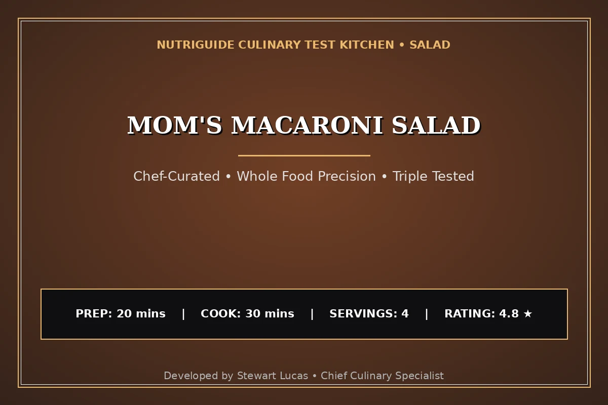 Mom'S Macaroni Salad