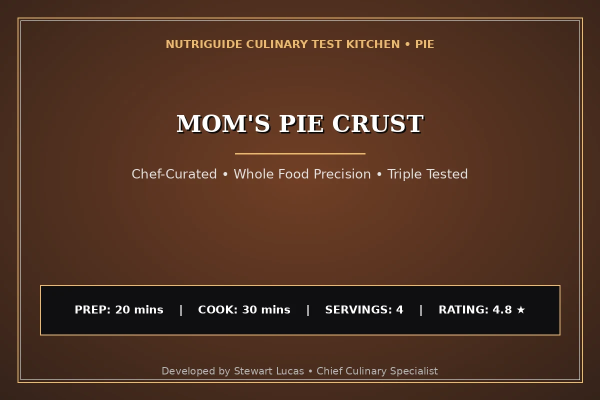 Mom'S Pie Crust