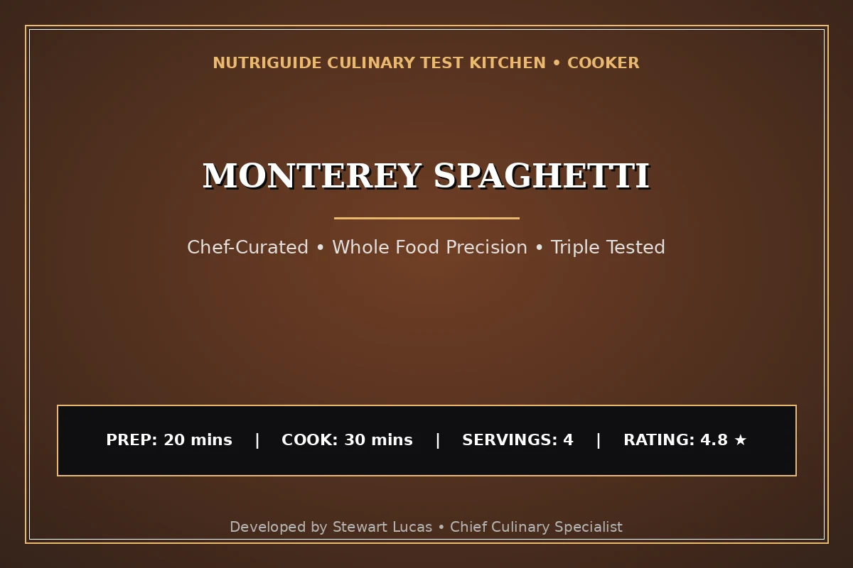 Monterey Spaghetti