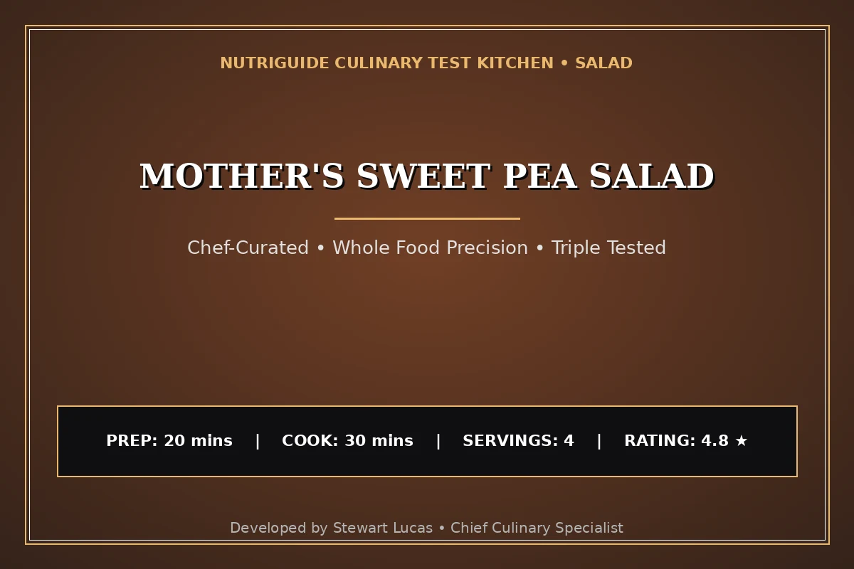 Mother'S Sweet Pea Salad