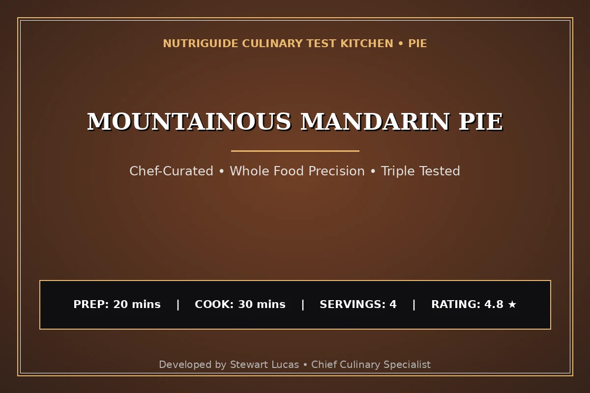 Mountainous Mandarin Pie