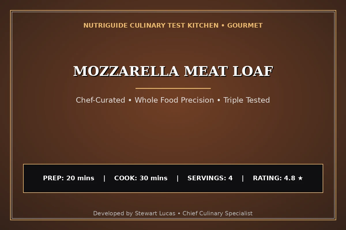 Mozzarella Meat Loaf