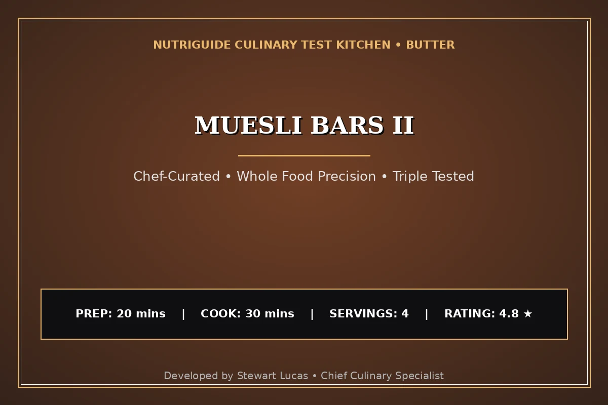 Muesli Bars Ii