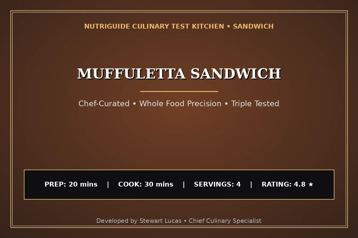 Muffuletta Sandwich