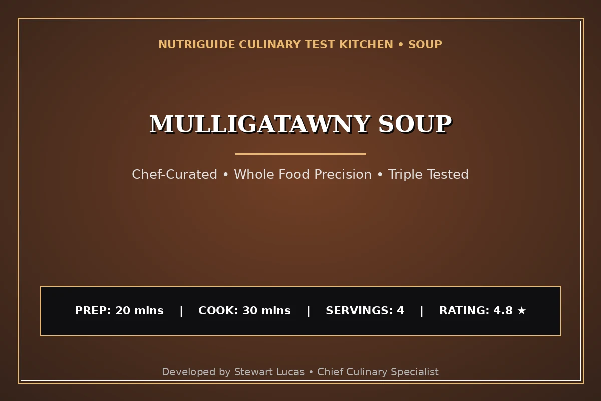Mulligatawny Soup