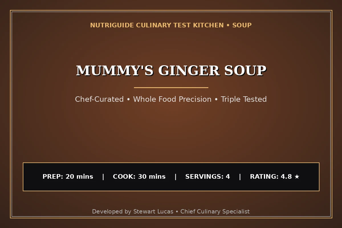 Mummy'S Ginger Soup