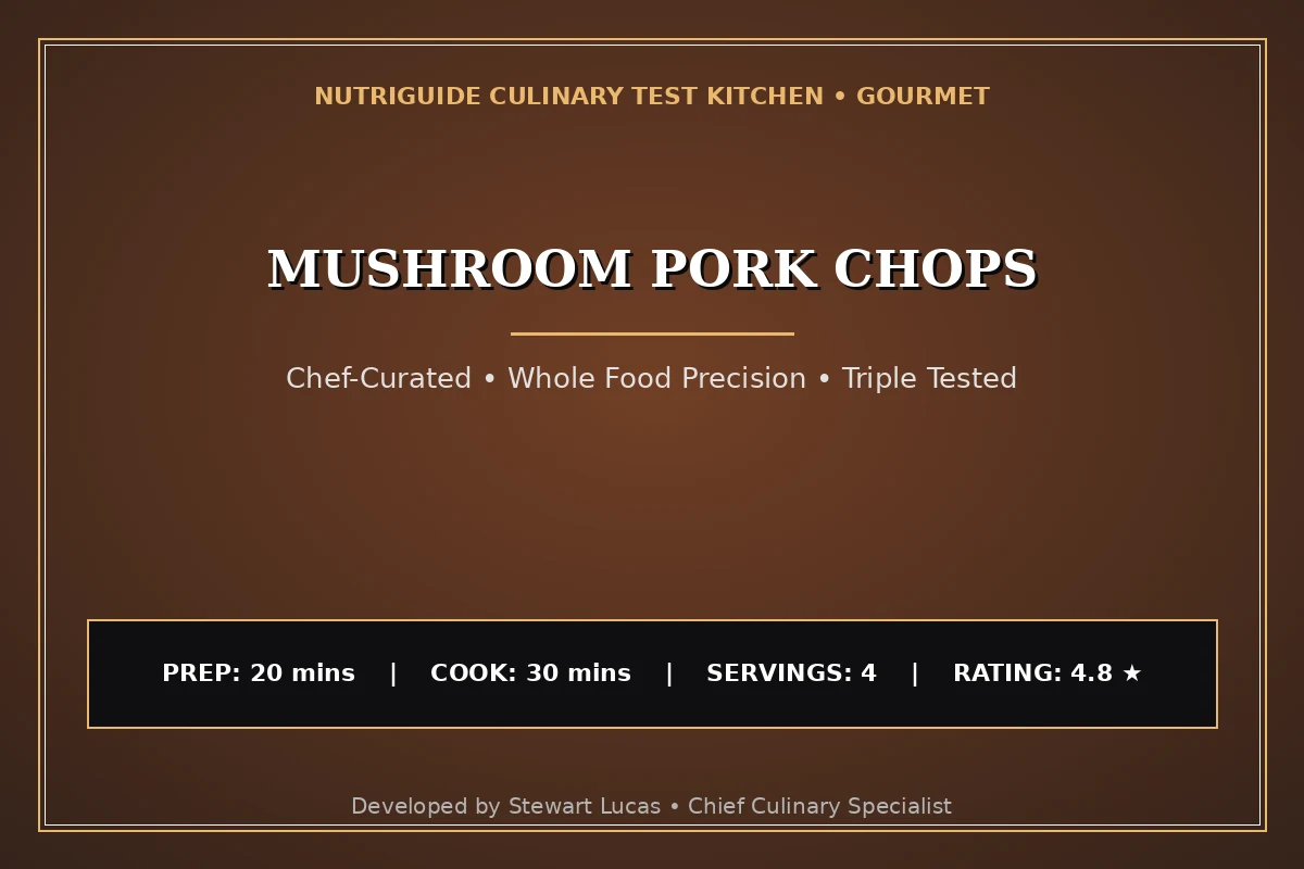 Mushroom Pork Chops