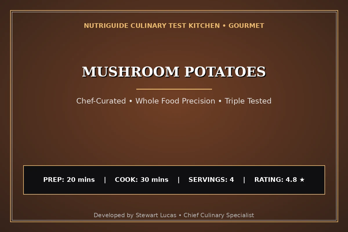 Mushroom Potatoes
