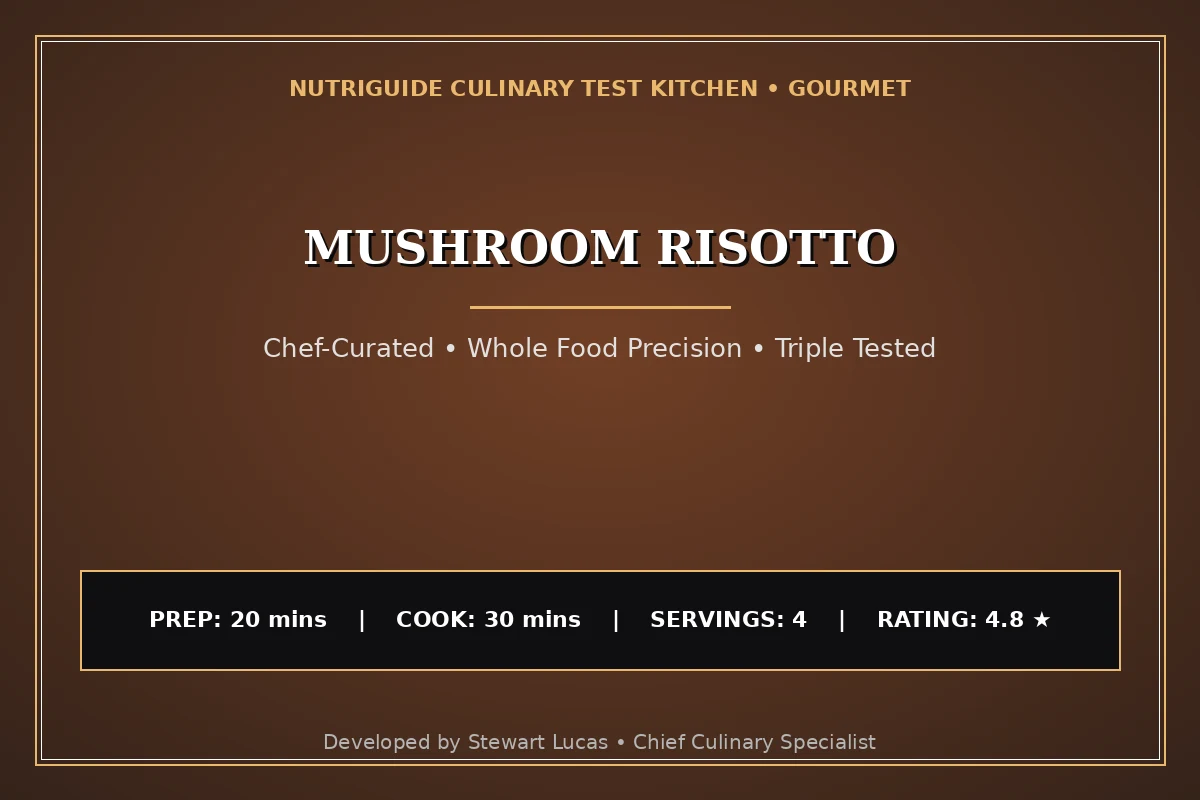 Mushroom Risotto