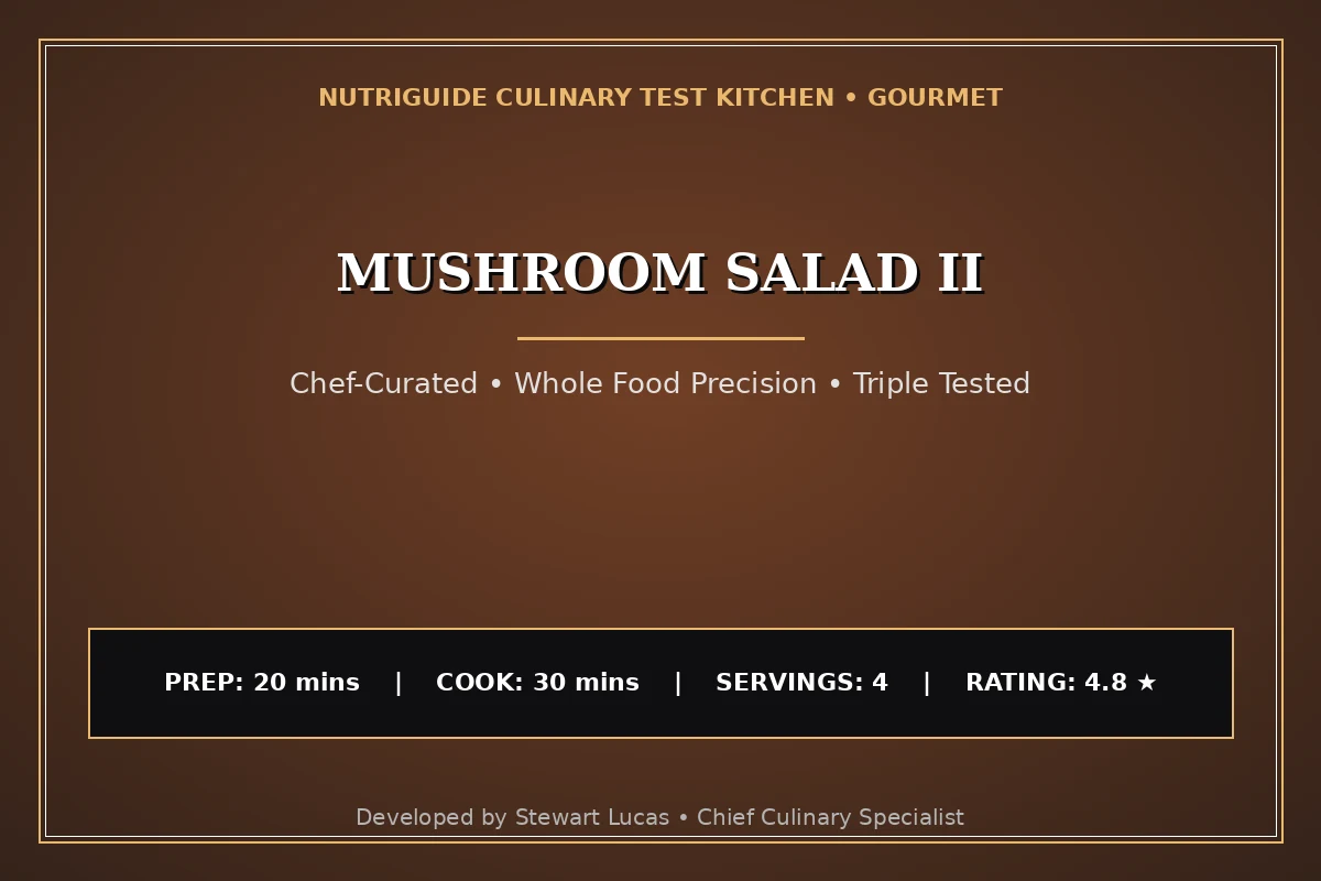 Mushroom Salad Ii