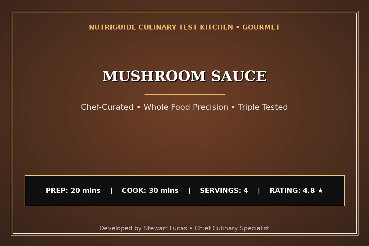 Mushroom Sauce