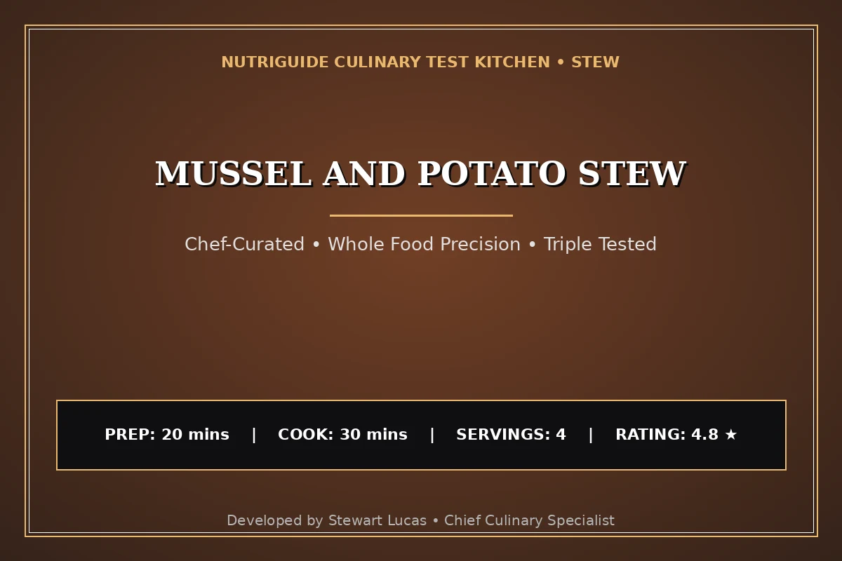 Mussel And Potato Stew