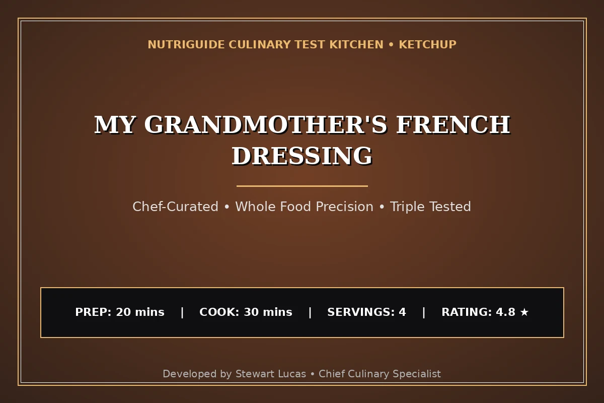 My Grandmother'S French Dressing