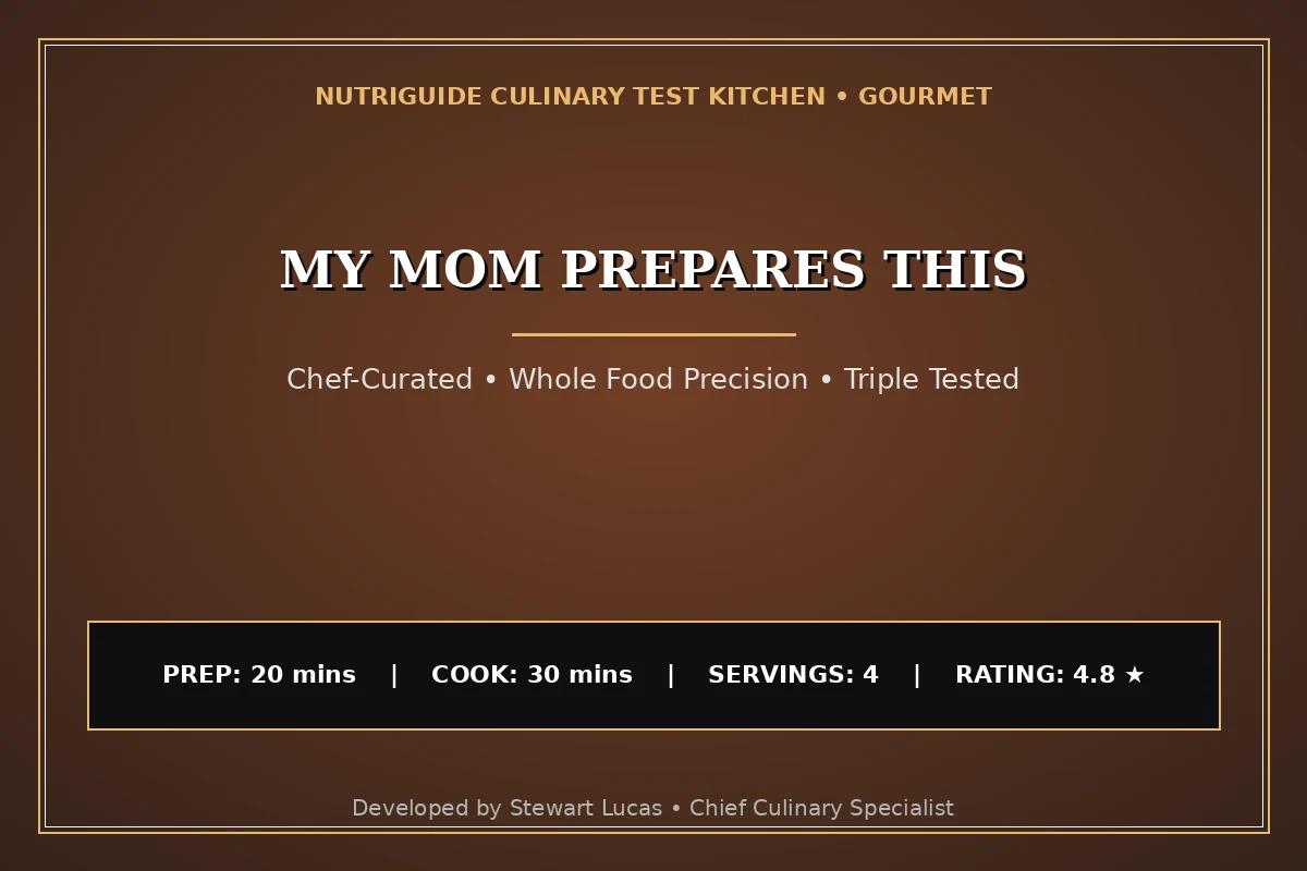 My Mom Prepares This
