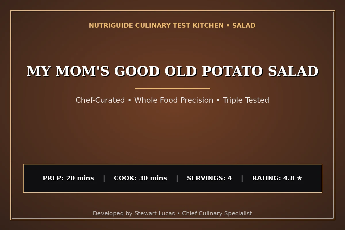 My Mom'S Good Old Potato Salad