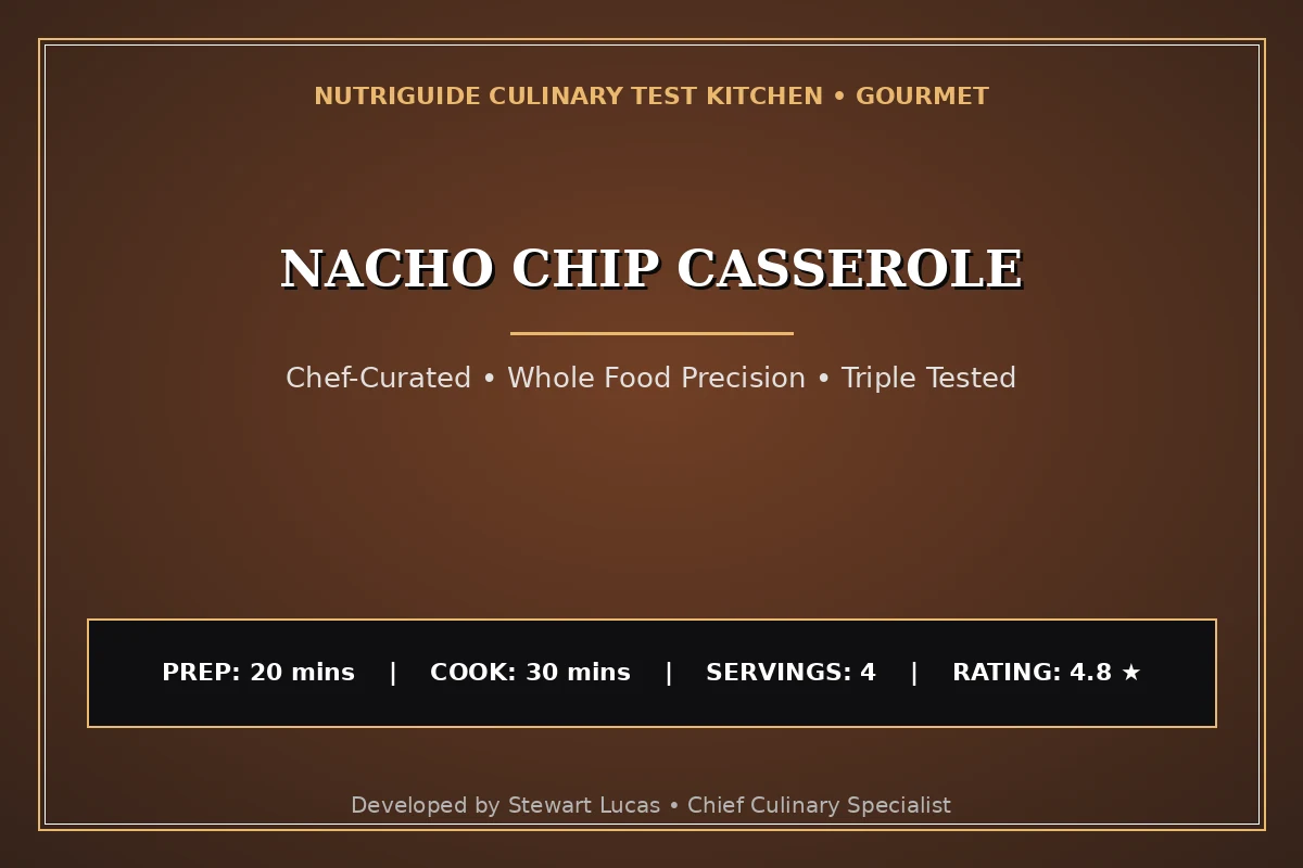 Nacho Chip Casserole
