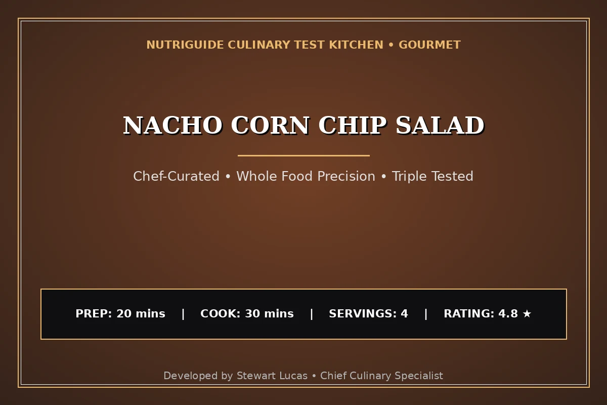 Nacho Corn Chip Salad