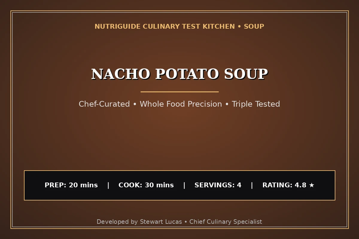 Nacho Potato Soup