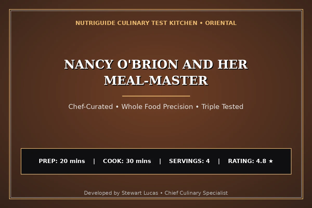 Nancy O'Brion And Her Meal-Master