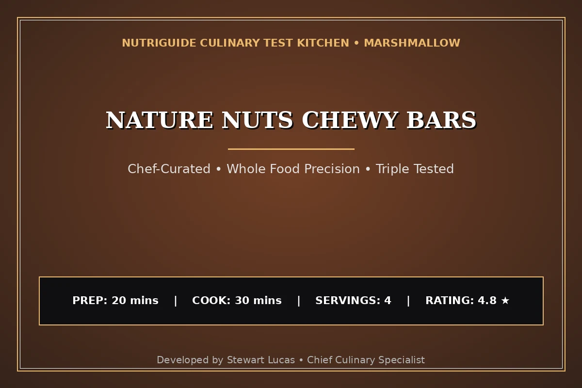Nature Nuts Chewy Bars