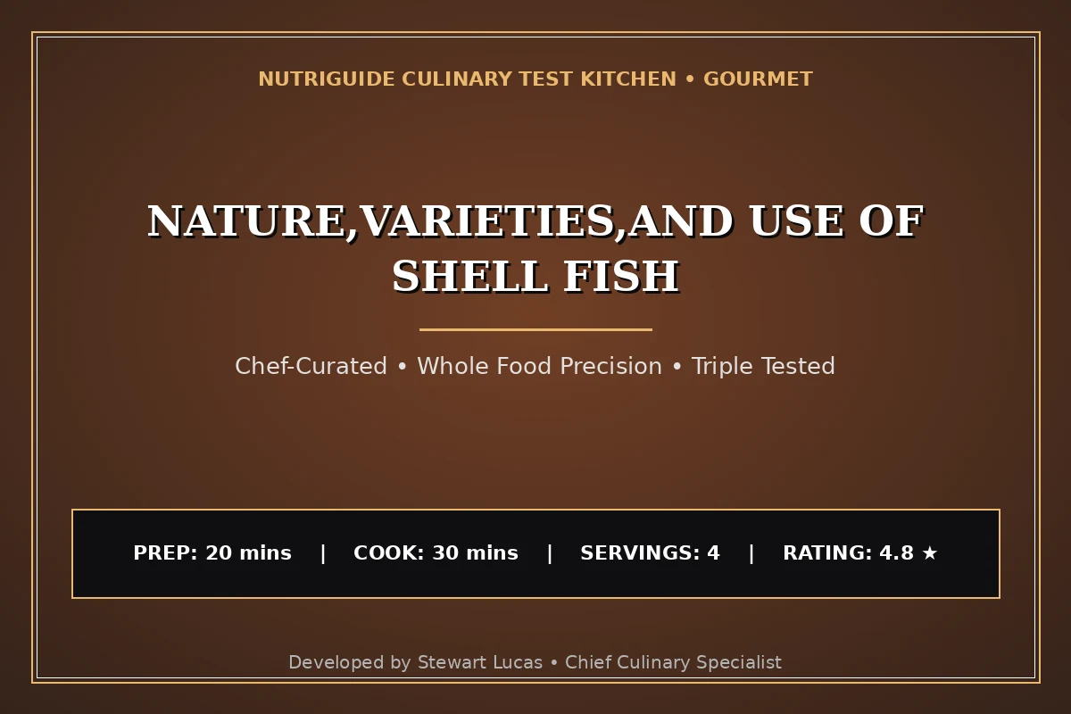 Nature,Varieties,And Use Of Shell Fish