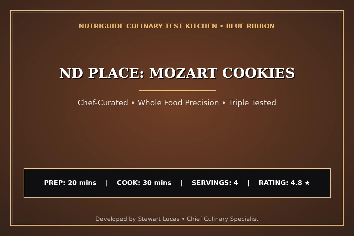 Nd Place: Mozart Cookies