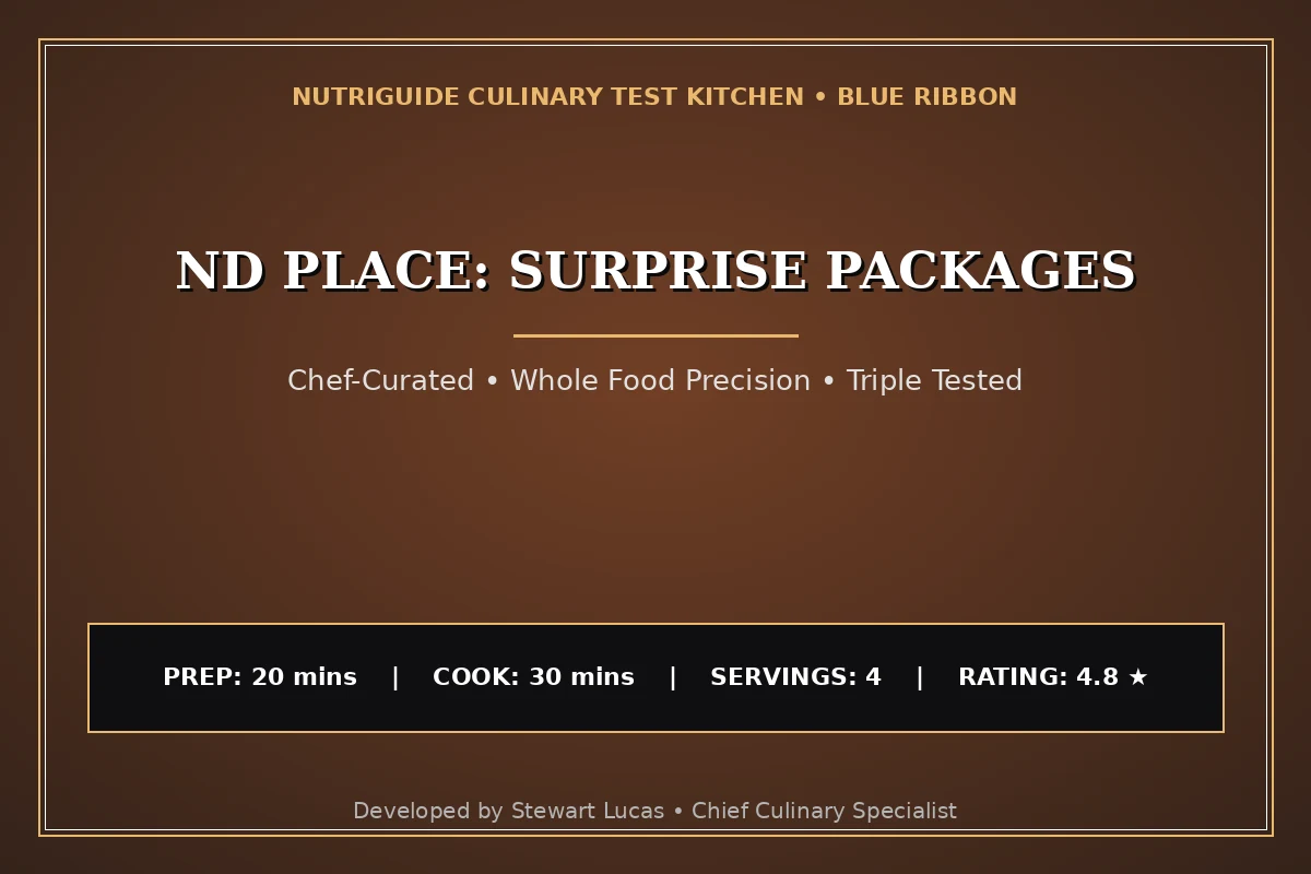Nd Place: Surprise Packages