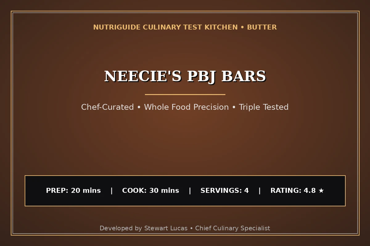 Neecie'S Pbj Bars