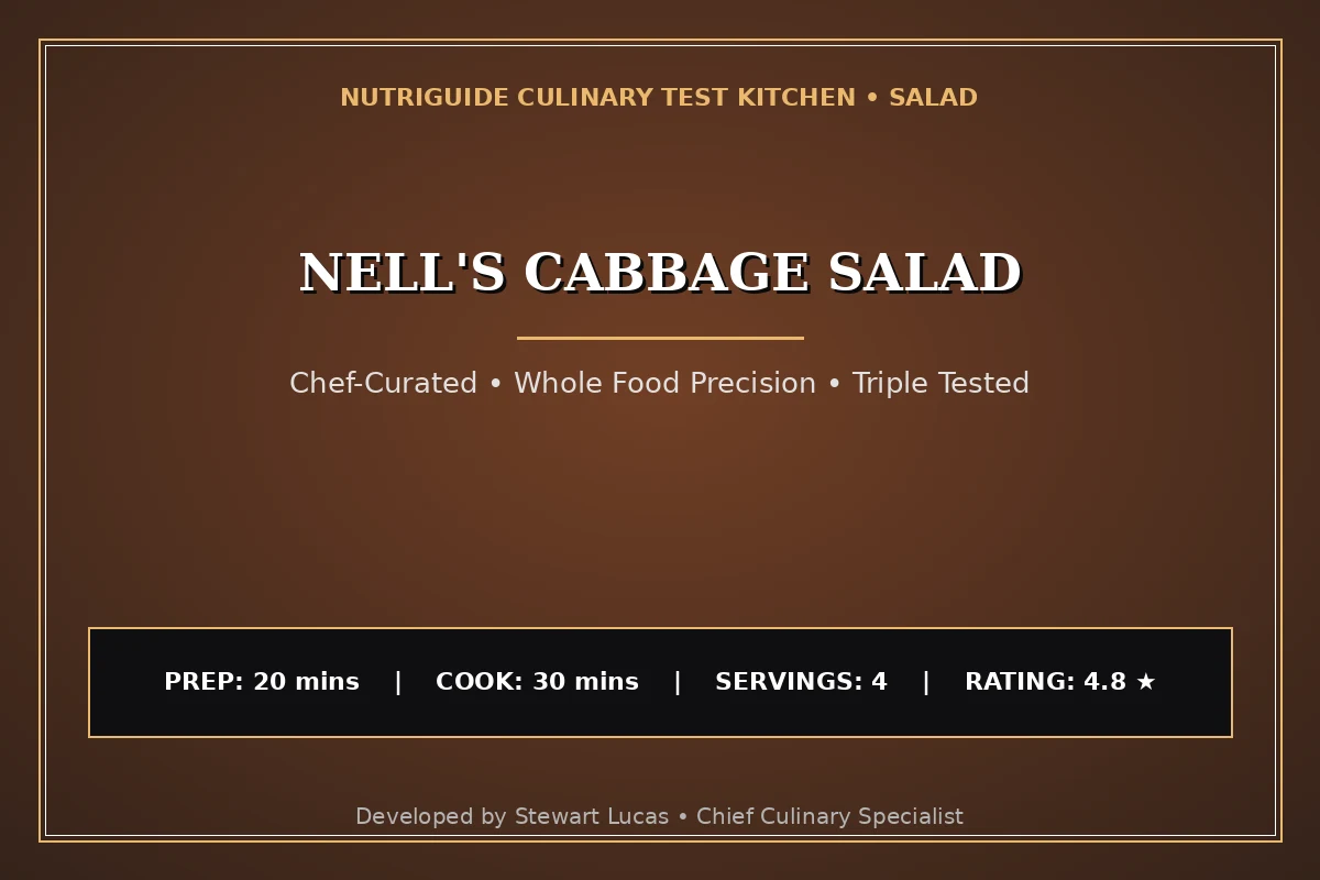 Nell'S Cabbage Salad