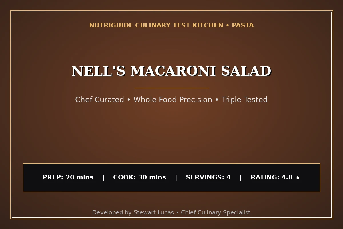 Nell'S Macaroni Salad