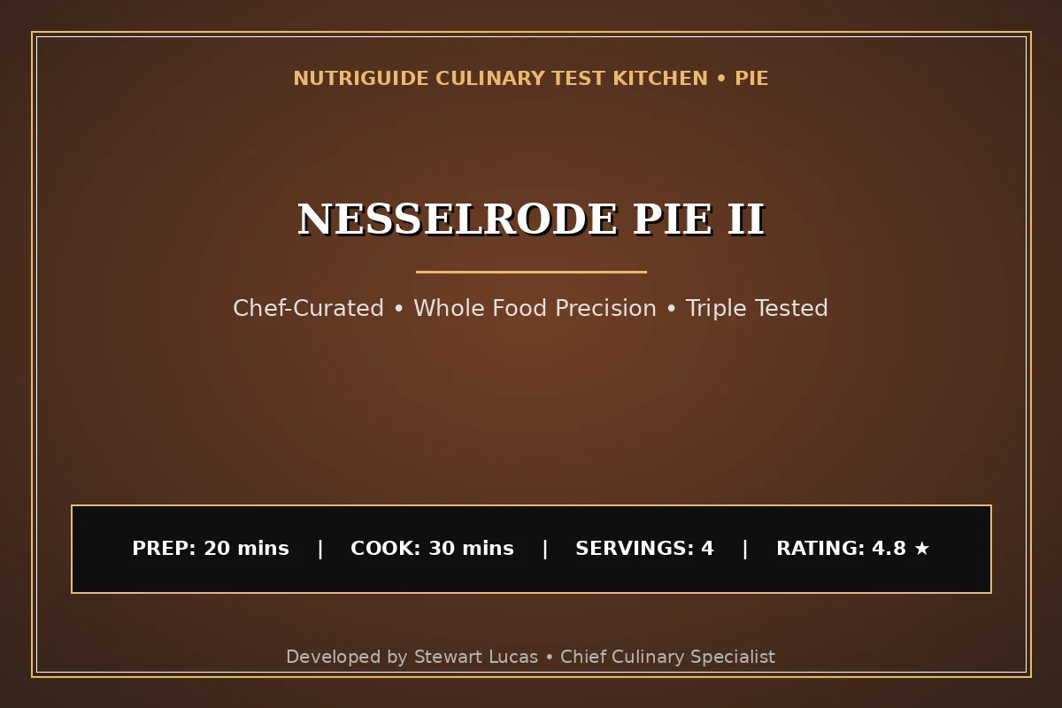 Nesselrode Pie Ii