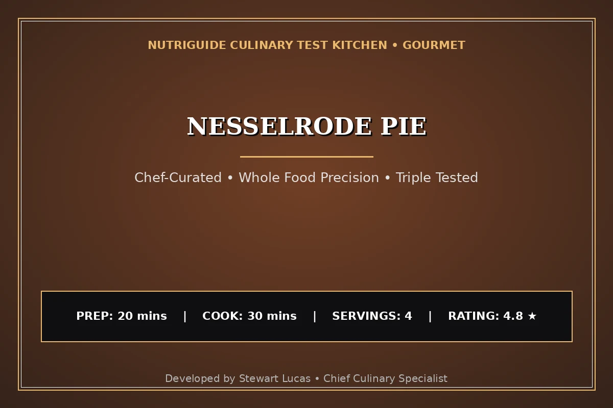 Nesselrode Pie