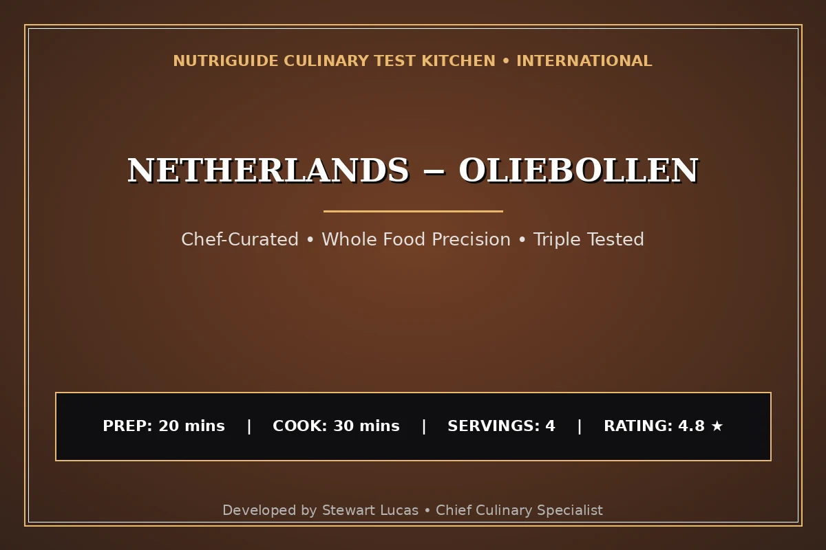 Netherlands − Oliebollen