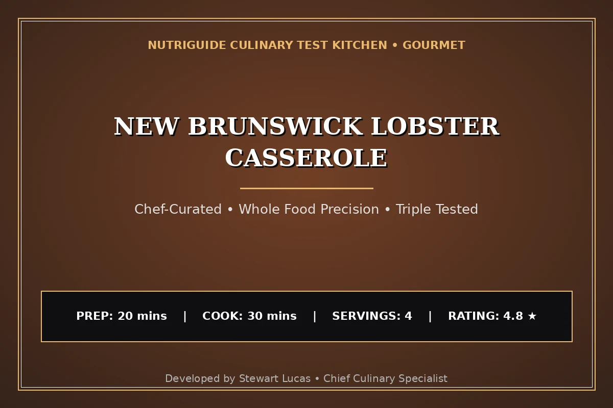 New Brunswick Lobster Casserole