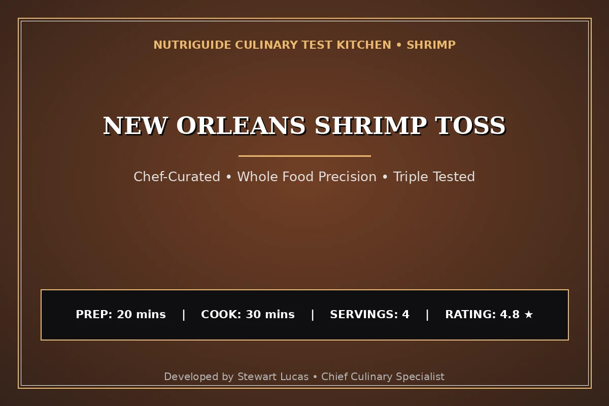 New Orleans Shrimp Toss