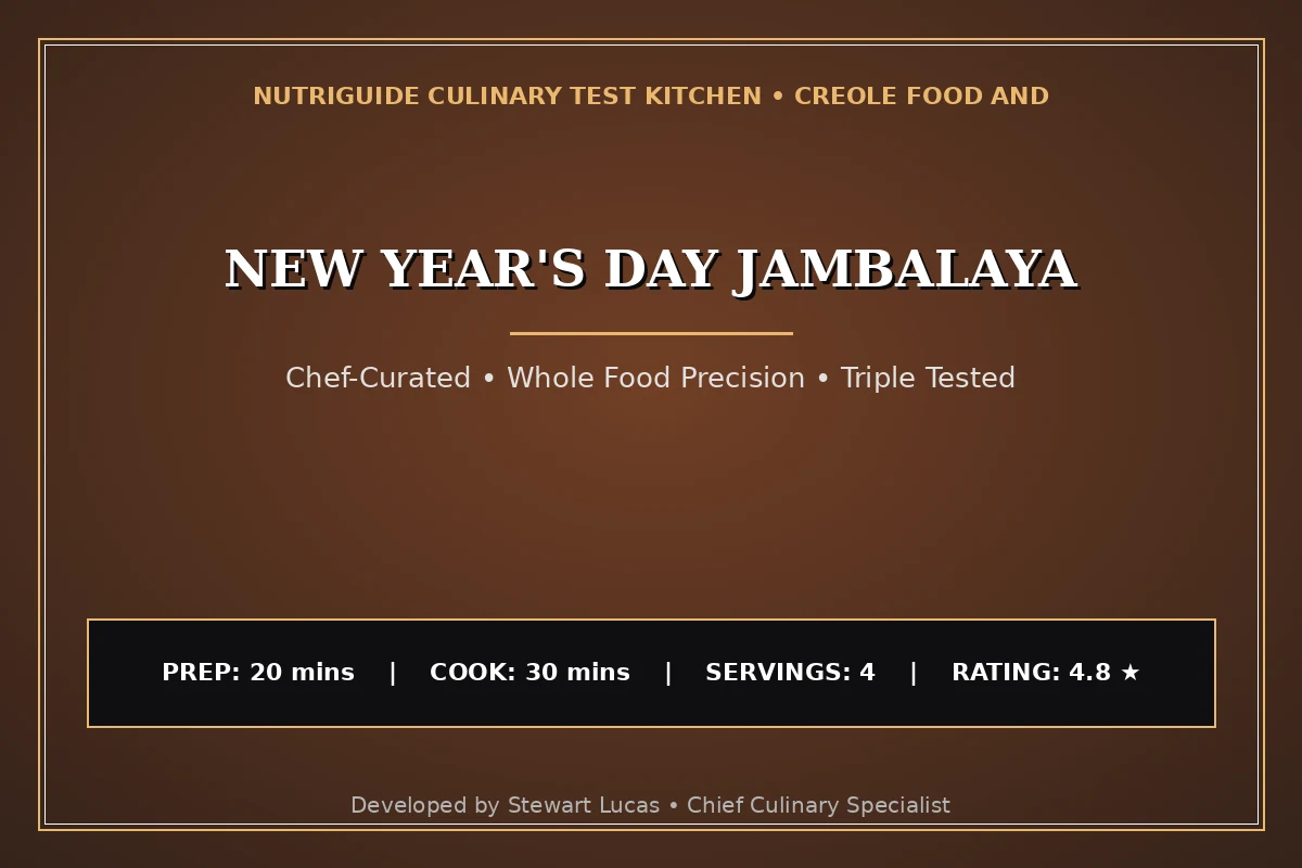New Year'S Day Jambalaya