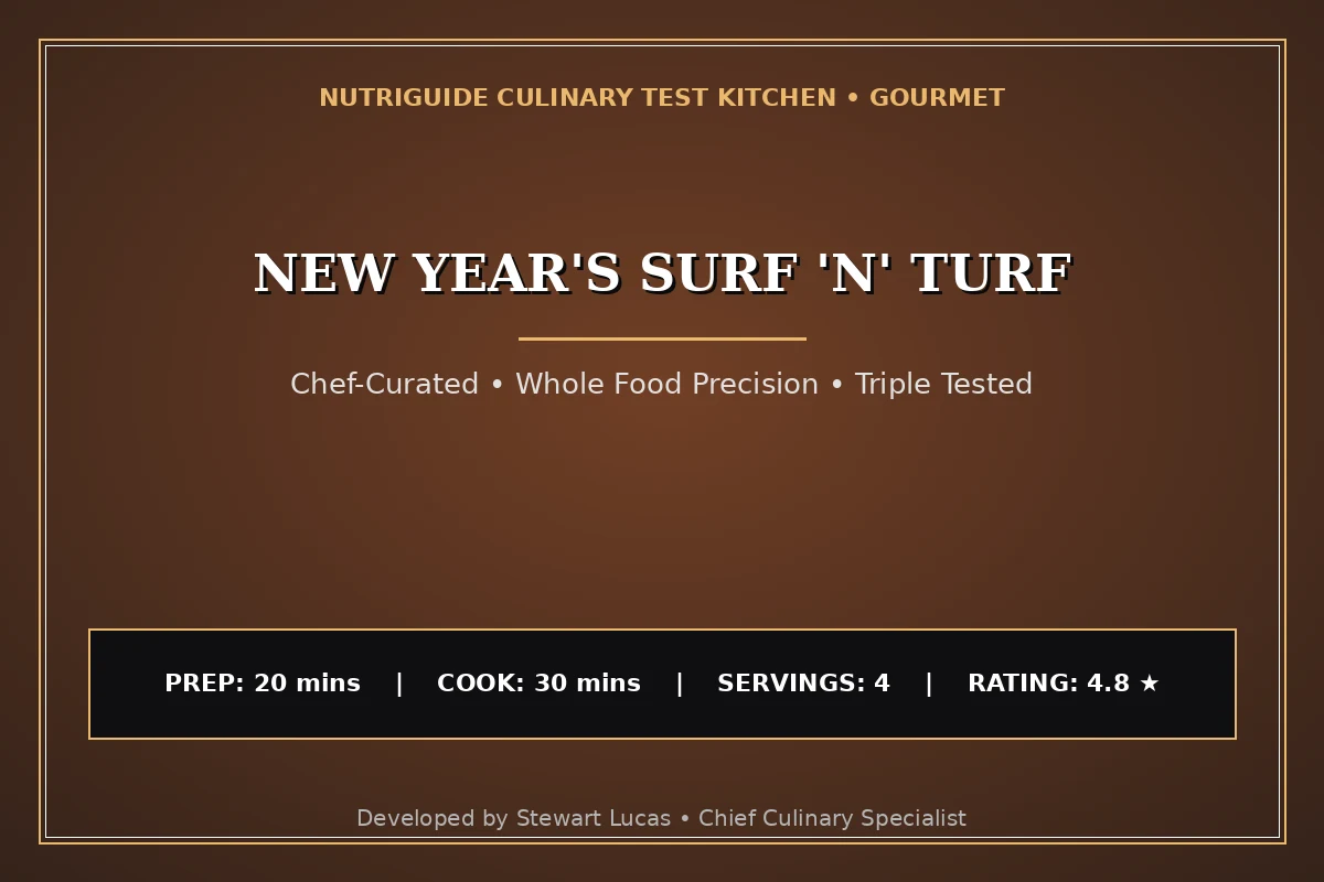 New Year'S Surf 'N' Turf