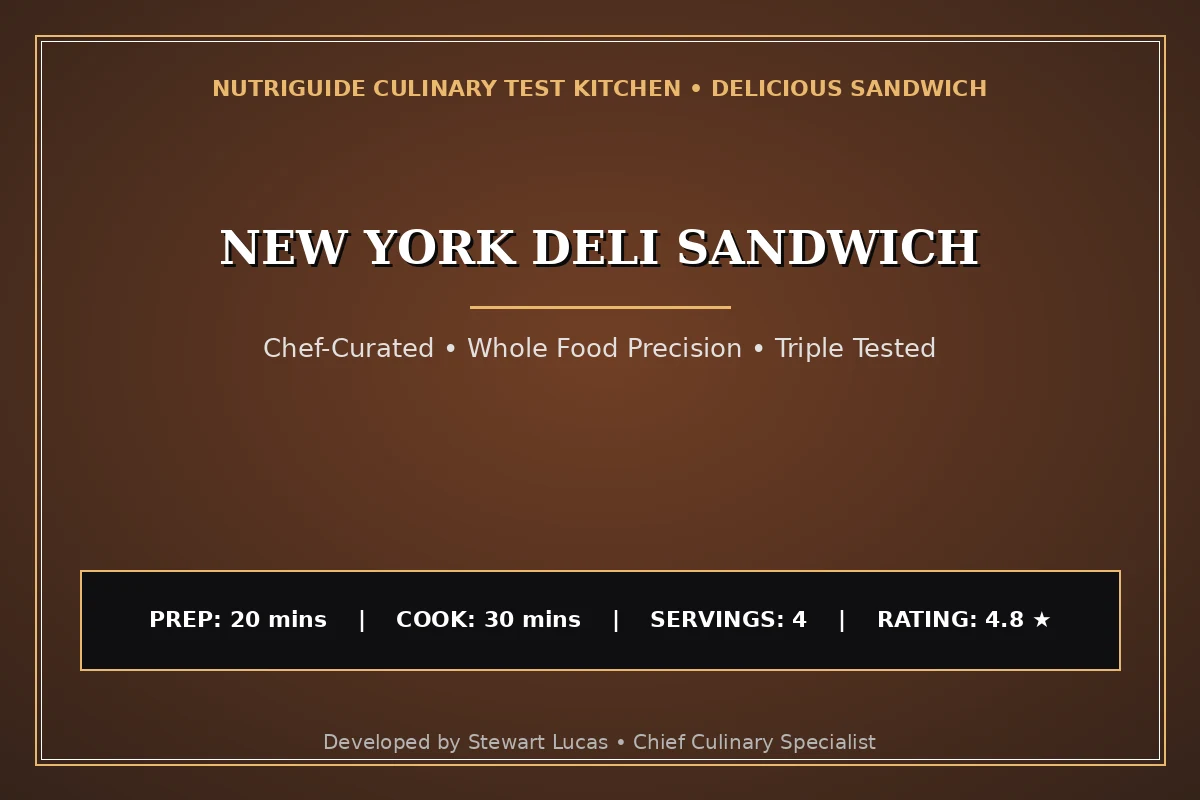 New York Deli Sandwich