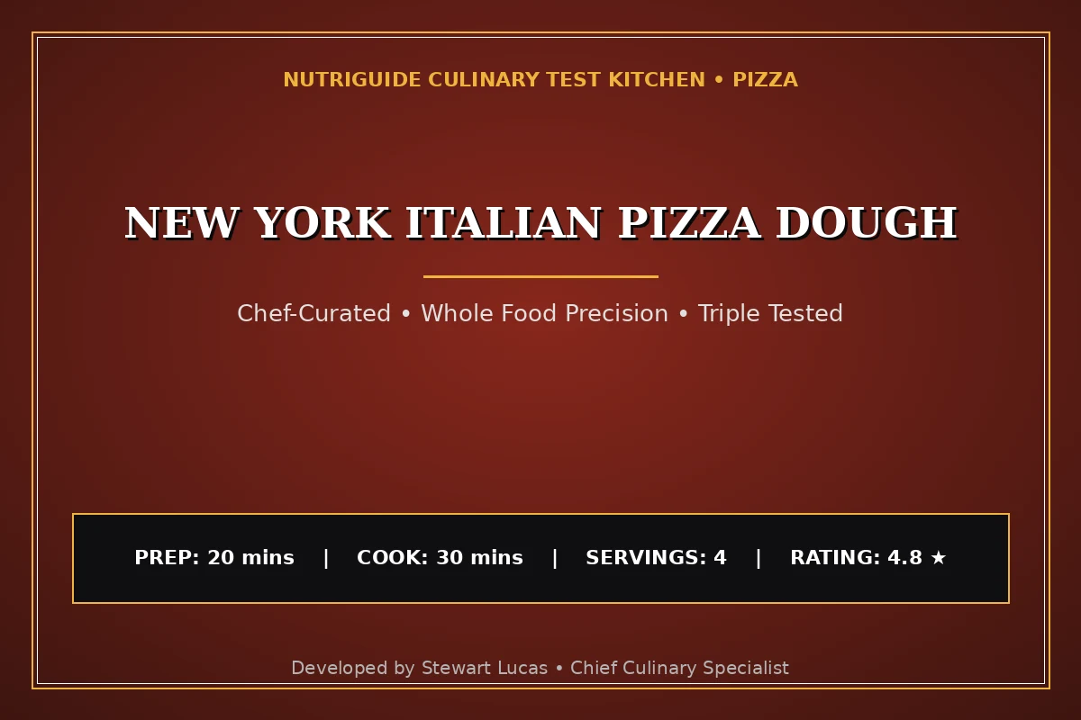 New York Italian Pizza Dough