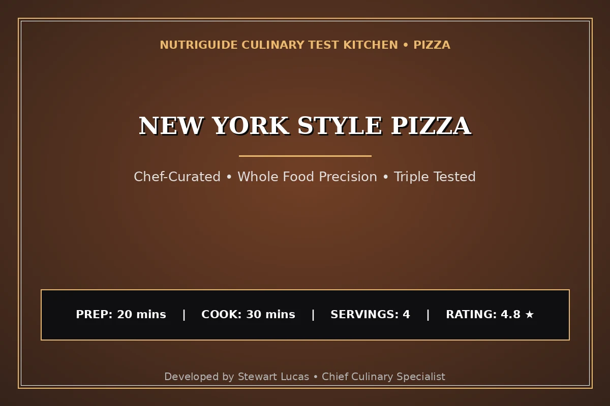 New York Style Pizza